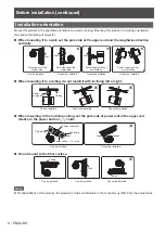 Preview for 8 page of Panasonic ET-JPC200BK Installation Instructions Manual