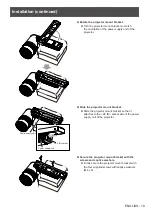 Preview for 19 page of Panasonic ET-JPC200BK Installation Instructions Manual