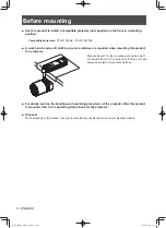 Preview for 6 page of Panasonic et-jpf100be Operating Instructions Manual