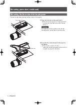 Preview for 8 page of Panasonic ET-JPF100BU Operating Instructions Manual