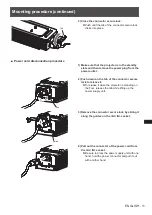 Предварительный просмотр 11 страницы Panasonic ET-JPF200BE Operating Instructions Manual