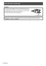 Preview for 4 page of Panasonic ET-JPF200BU Operating Instructions Manual