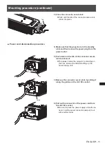 Preview for 11 page of Panasonic ET-JPF200BU Operating Instructions Manual