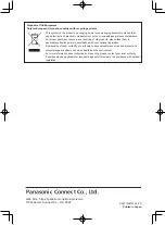 Preview for 8 page of Panasonic ET-LAD320P Operating Instructions Manual