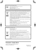 Preview for 8 page of Panasonic ET-LAD70 Operating Instructions Manual