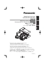 Panasonic ET-LAF100A Operating Instructions Manual preview
