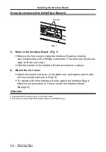 Preview for 10 page of Panasonic ET-MDNDV10 Operating Instructions Manual