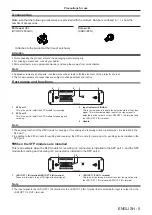 Preview for 5 page of Panasonic ET-MDNFB10 Operating Instructions Manual