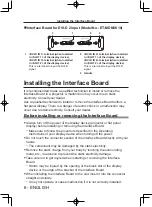 Preview for 6 page of Panasonic ET-MDNHM10 Operating Instructions Manual