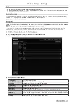 Предварительный просмотр 47 страницы Panasonic ET-MWP100G Operating Instructions Manual