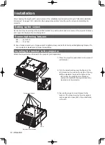 Предварительный просмотр 10 страницы Panasonic ET-PKD120B Installation Instructions Manual