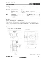 Panasonic ET-PKE1000S Specifications preview