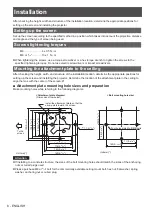 Preview for 6 page of Panasonic ET-PKL100H Installation Instructions Manual