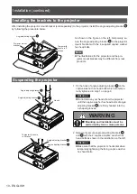 Preview for 10 page of Panasonic ET-PKL100H Installation Instructions Manual