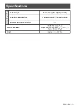 Preview for 13 page of Panasonic ET-PKL100H Installation Instructions Manual