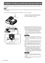 Preview for 10 page of Panasonic ET-PKL100S Installation Instructions Manual