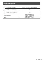 Preview for 11 page of Panasonic ET-PKL100S Installation Instructions Manual