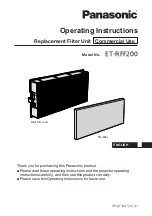 Panasonic ET-RFF200 Operating Instructions preview