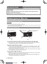 Preview for 2 page of Panasonic ET-RFM100 Operating Instructions