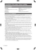 Preview for 6 page of Panasonic ET-SCT100 Operating Instructions Manual