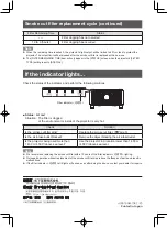 Preview for 6 page of Panasonic ET-SFR330C Operating Instructions Manual