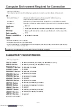 Preview for 4 page of Panasonic ET-UW100 Operation Manual