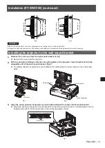 Preview for 13 page of Panasonic ET-WBC100 Installation Instructions Manual