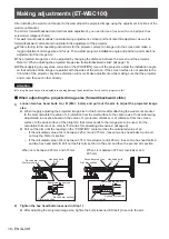 Preview for 16 page of Panasonic ET-WBC100 Installation Instructions Manual