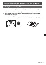 Preview for 21 page of Panasonic ET-WBC100 Installation Instructions Manual