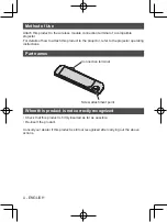 Preview for 4 page of Panasonic ET-WM300 Operating Instructions Manual