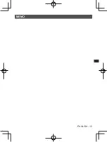 Preview for 15 page of Panasonic ET-WM300 Operating Instructions Manual