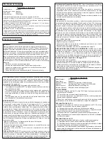 Preview for 2 page of Panasonic ET-WML100 Operating Instructions