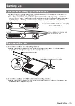 Preview for 15 page of Panasonic ET-YFB100G Operating Instructions Manual