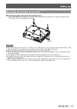 Preview for 17 page of Panasonic ET-YFB100G Operating Instructions Manual