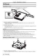 Preview for 20 page of Panasonic ET-YFB200G Operating Instructions Manual