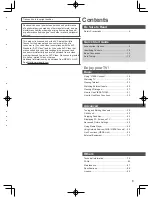 Preview for 3 page of Panasonic ET5K series Operating Instructions Manual