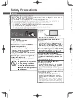 Предварительный просмотр 4 страницы Panasonic ET5K series Operating Instructions Manual