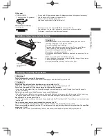 Предварительный просмотр 7 страницы Panasonic ET5K series Operating Instructions Manual