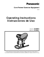 Preview for 1 page of Panasonic EU6441 Operating Instructions Manual