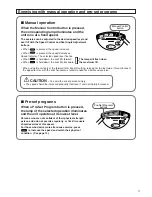 Preview for 13 page of Panasonic EU6441 Operating Instructions Manual