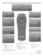 Panasonic EUR501450 User Manual preview