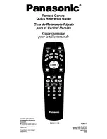 Panasonic EUR511156 Quick Reference Manual preview