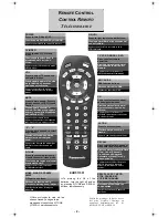 Preview for 2 page of Panasonic EUR511501 Quick Reference Manual