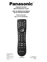 Preview for 1 page of Panasonic EUR7603Z10 Quick Reference Manual