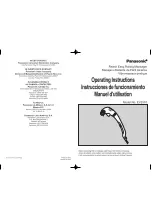 Panasonic EV-2510 Operating Instructions Manual preview