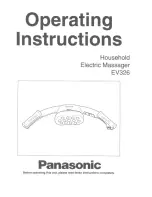 Panasonic EV-326 Operating Instructions Manual preview