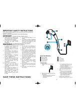 Preview for 2 page of Panasonic EV2510K Operating Instructions Manual