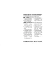 Preview for 5 page of Panasonic EV2610K Operating Instructions Manual