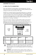 Предварительный просмотр 36 страницы Panasonic EverVolt EVAC-105-6 Installation & Service Manual