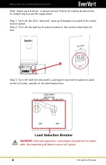 Предварительный просмотр 40 страницы Panasonic EverVolt EVAC-105-6 Installation & Service Manual